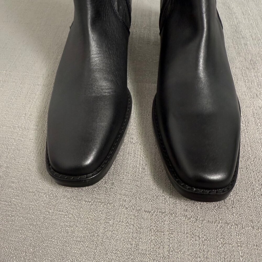 Madewell The Idris Ankle Boot Leather NX431 Academia Biker Classic Timeless - Picture 8 of 14